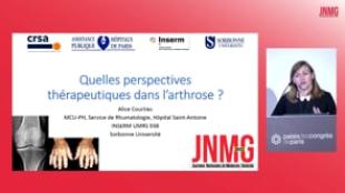 JNMG 2022 - Quelles perspectives thérapeutiques dans l’arthrose ?
